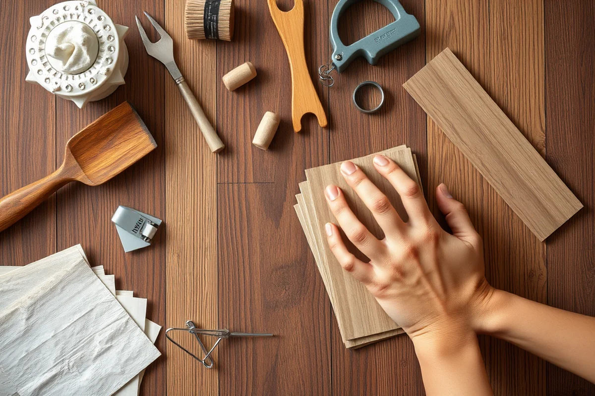 peel and stick wood look vinyl flooring checklist — Peel And Stick Wood Look Vinyl Flooring Checklist (the finished result)