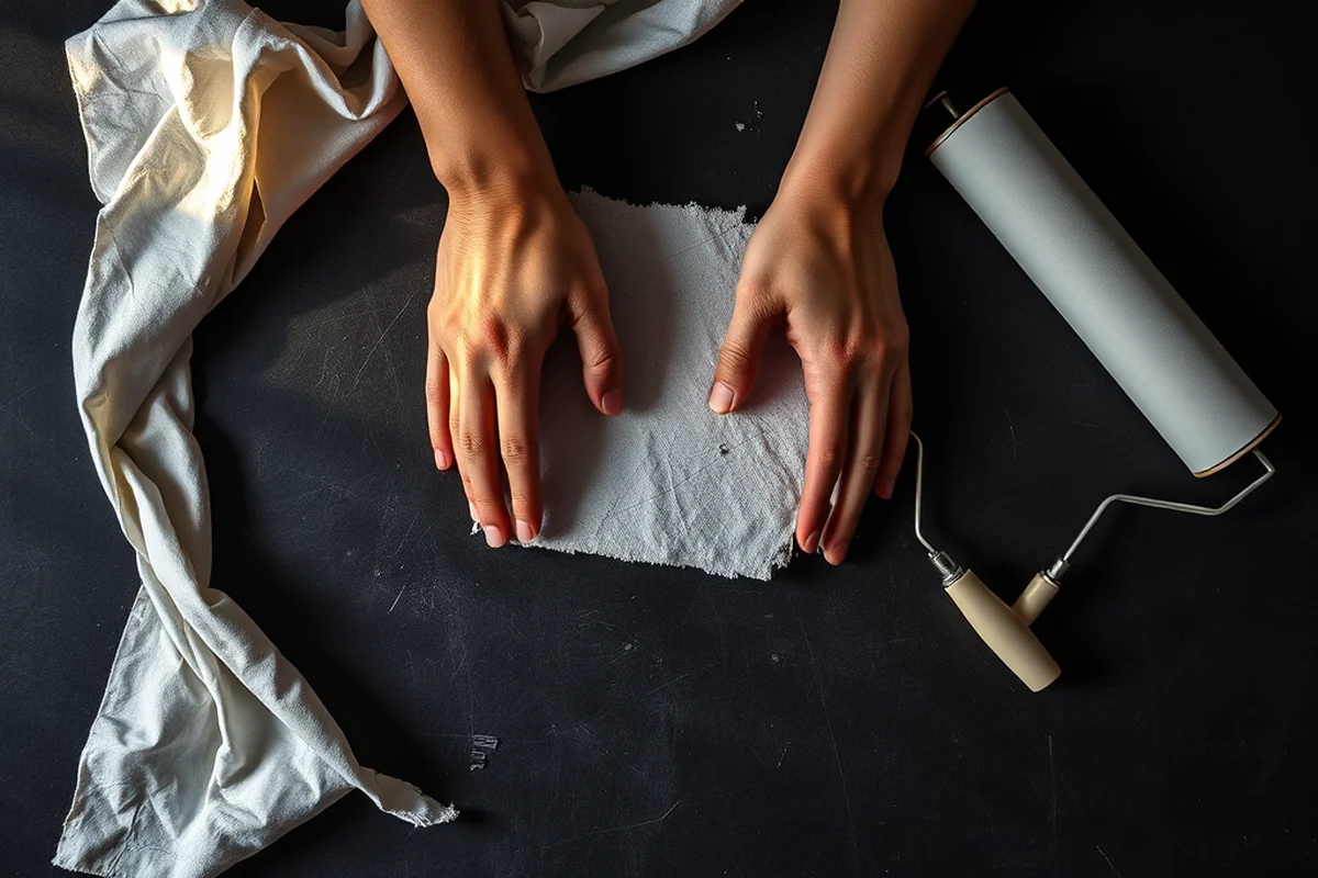 how to apply peel and stick wallpaper — How To Apply Peel And Stick Wallpaper (the finished result)