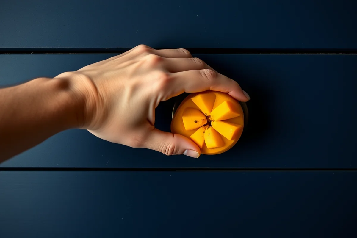 how to peel a mango โ How To Peel A Mango (step by step)