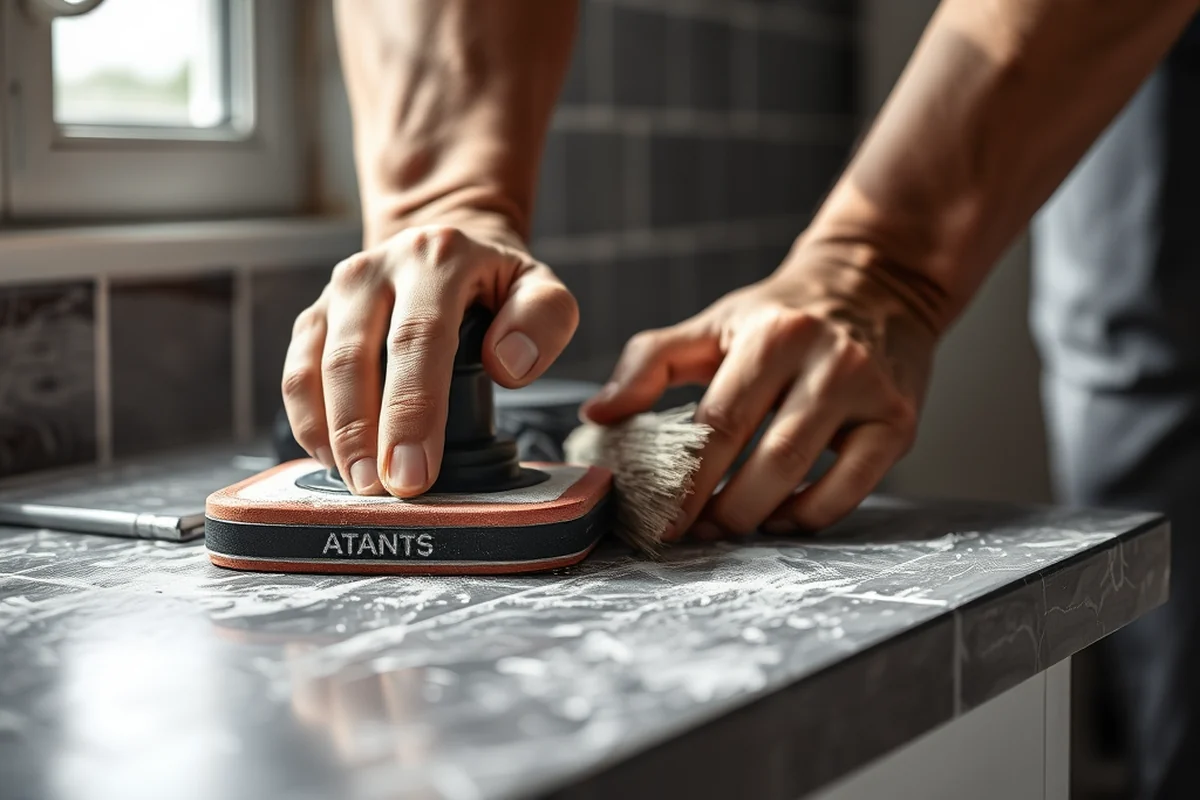 how to peel and stick tile bathroom — How To Peel And Stick Tile Bathroom (step by step)