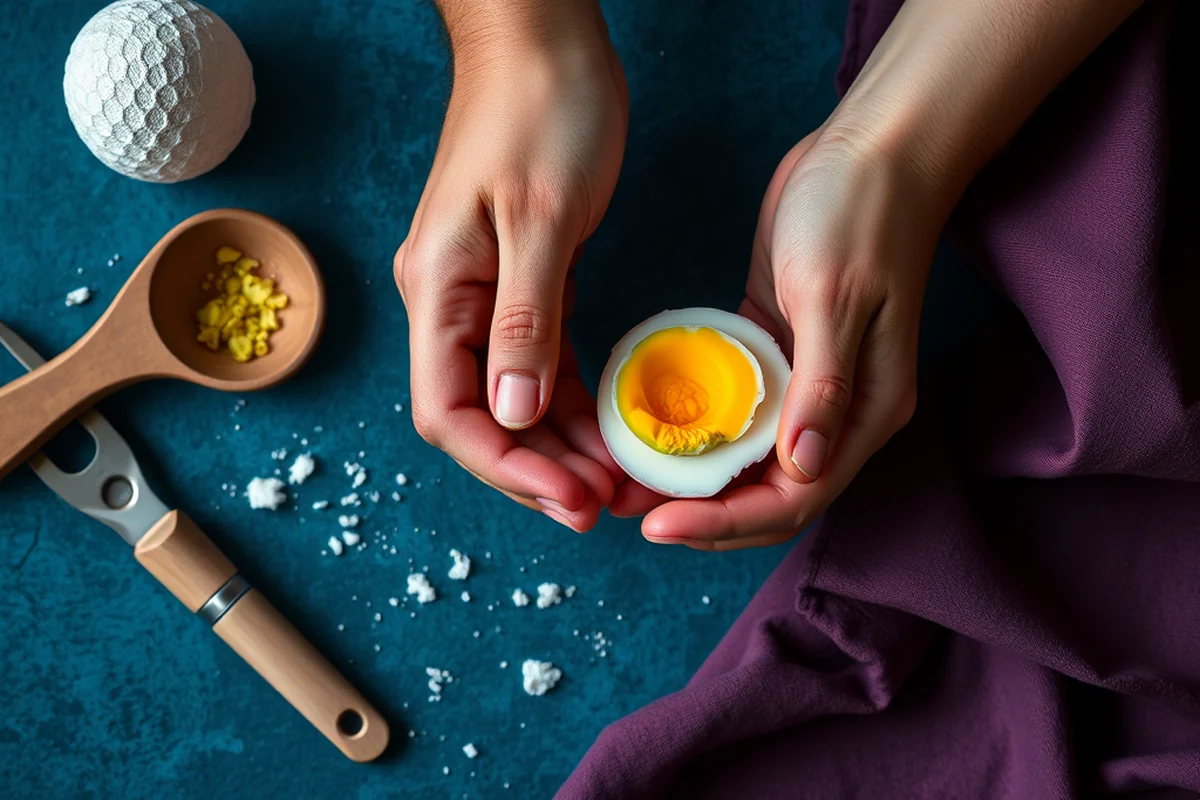how to peel hard boiled eggs — How To Peel Hard Boiled Eggs (the finished result)