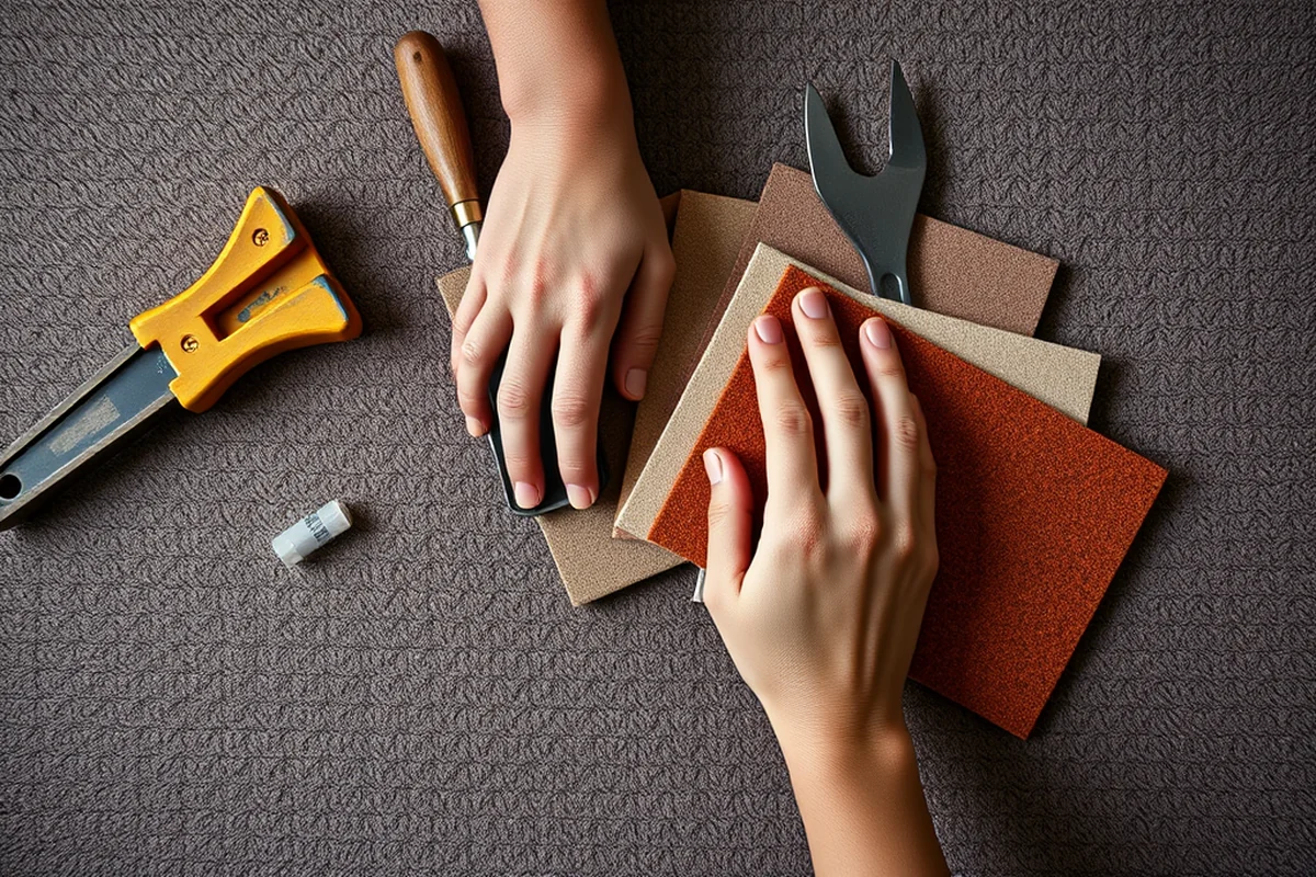 peel and stick carpet tile — Peel And Stick Carpet Tile (the finished result)