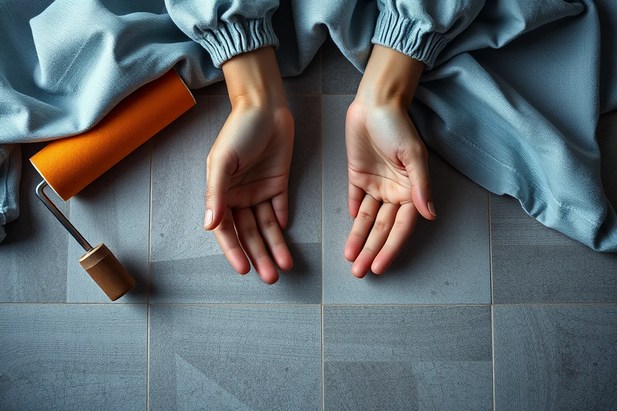 peel and stick for floor tiles — Peel And Stick For Floor Tiles (the finished result)